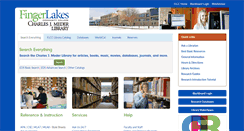 Desktop Screenshot of library.flcc.edu